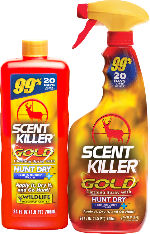 Wildlife Research Scent Killer Gold Combo Odorless Scent 24 oz Trigger Spray