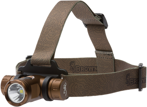 Browning Blackout Elite Headlamp-USB Rechargeable Burnt Bronze 4/860 Lumens White LED/Green