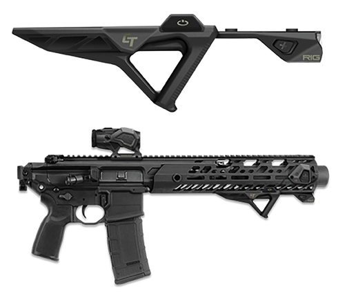 Crimson Trace RIG Rail Equipped Long Gun 400 Lumens Output White CREE XPL LED Light Picatinny/Keymod/M-LOK Mount Black Aluminum