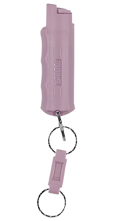 Sabre Pepper Spray Hard Case Red Pepper/UV Dye Lavender Includes Key Ring