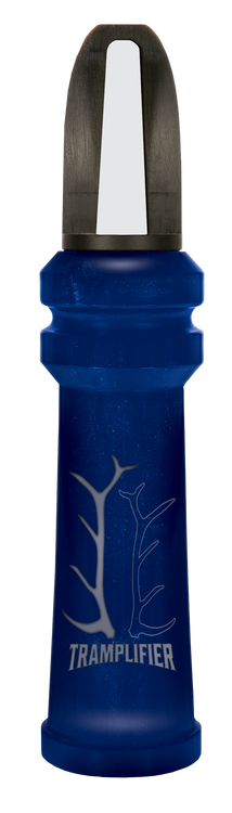 Primos Tramplifier Long Range Open Call Single Reed Calf/Cow Sounds Attracts Elk Black Acrylic