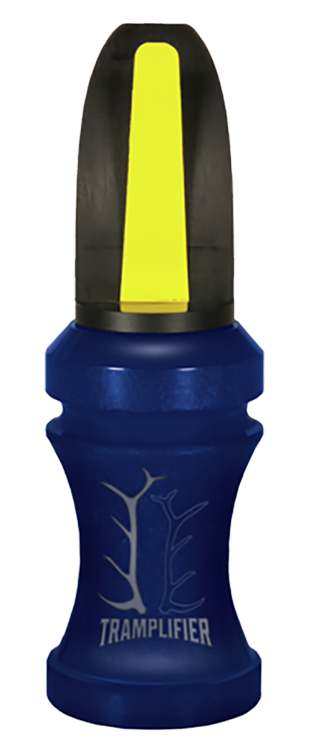 Primos Tramplifier Short Range Open Call Single Reed Calf/Cow Sounds Attracts Elk Black Acrylic