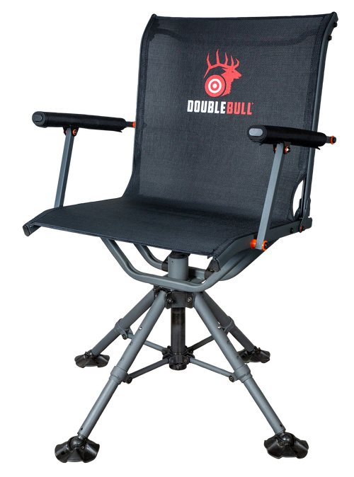 Primos Double Bull Swivel Seat 360 Degree Swivel Black