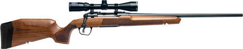 Savage Axis 2 XP Combo 22-250 Remington 4rd,22" Matte Black Sporter Barrel & Drilled & Tapped Carbon Steel Receiver, Ergonomic Hardwood Stock, Boresighted 3-9x40mm Scope