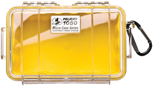 Pelican Micro Case YelloClear Polycarbonate 7.99" Long