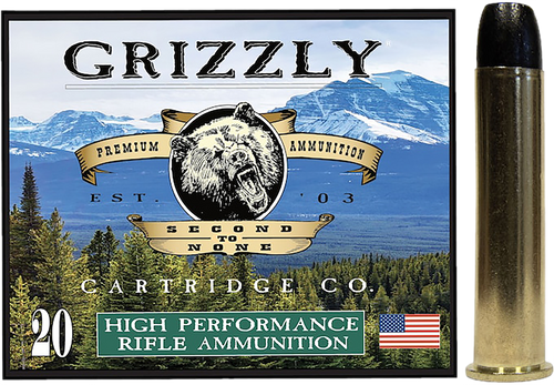 Grizzly Ammo 45-70 Gov 405grrd Nose Flat Point, 20rd Box