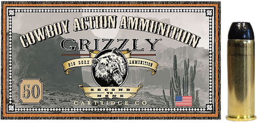 Grizzly Ammo 44 Mag 200grrd Nose Flat Point 50rd Box