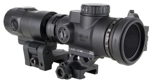 Trijicon MRO SD Combo, Red Dot with 3X Magnifier, 25mm Objective, 2 MOA Dot, Matte Finish, Black, Full Co-Witness Mount