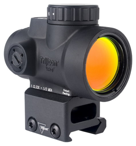 [719307621008] Trijicon MRO SD, Red Dot, 25mm Objective, 2 MOA Dot, Matte Finish, Black, Full Co-Witness Mount