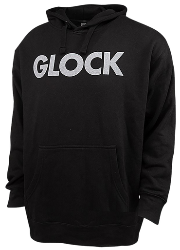 [764503058134] Glock AP95785 Traditional Hoodie Black Durable Soft Fabric Long Sleeve 2XL