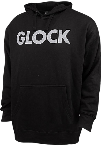 [764503058127] Glock AP95784 Traditional Hoodie Black Durable Soft Fabric Long Sleeve XL