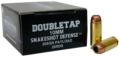[659465239854] DoubleTap Ammunition Snake Shot 10mm 20rd Box