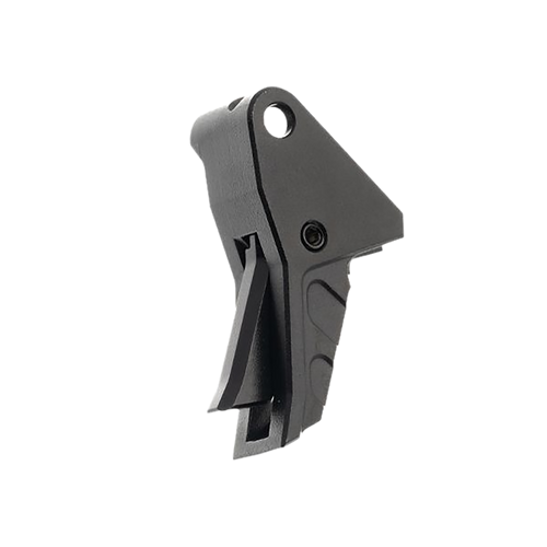 [764046031205] Tyrant CNC I.T.T.S. Trigger Shoe, Fits Springfield Echelon, Matte Finish, Black with Black Safety Blade