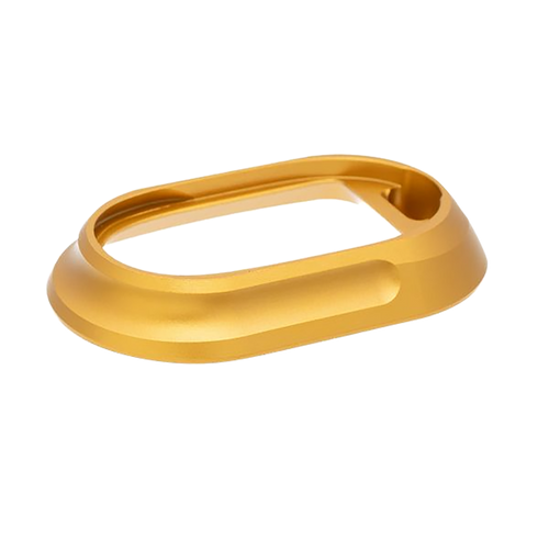 [764046031045] Tyrant CNC Full Size Magwell Fits S&W M&P 9/40 Gold 6061 Aluminum