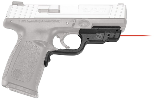 [610242008704] Crimson Trace LG457 Laserguard 5mW Red Laser with 633nM Wavelength & 50 ft Range Black for 9mm & 40 S&W (S&W SD VE, SD)