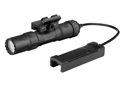 [6975498003694] Olightstore Odin S M-Lok Rail Mount Matte Black 300/1500 Lumens 250 Meters Beam