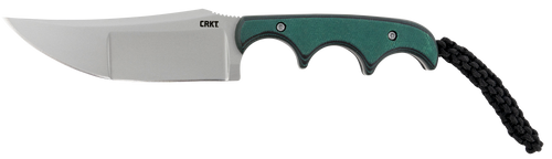 [794023239409] Columbia River Minimalist Katana, Fixed Blade Knife, 3.56" Blade, Silver, Plain Edge, 8Cr13MoV Steel, Resin Infused Fiber Handle, Includes Thermoplastic Sheath