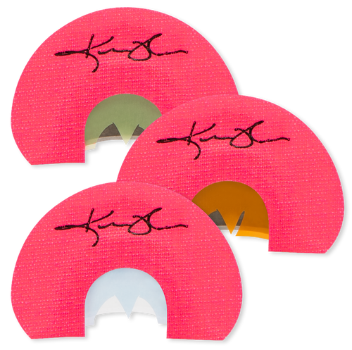 [810123072026] Rolling Thunder Game Call Pro-Pack Elite Diaphragm Call Attracts Turkey Species 3 Calls