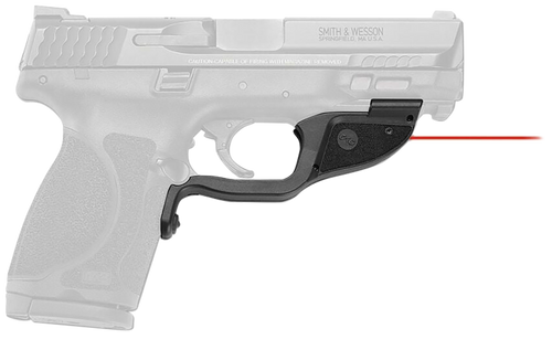 [610242008599] Crimson Trace Laserguard 5mW Red Laser with 633nM Wavelength & 50 ft Range Black for S&W M&P Shield M2.0