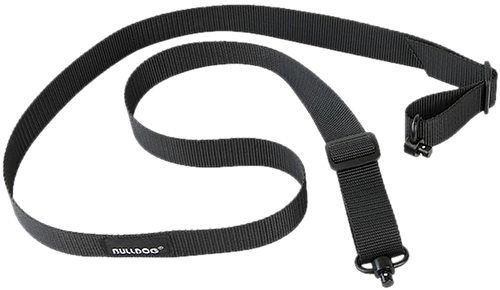 [672352017045] Bulldog Cases Single Point Sling, Deluxe Locking Swivels, Poly Oxford Nylon Construction, Black