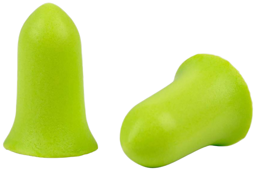 [026509077640] Allen ULTRX Tapered Foam Plugs, NRR 32dB, Lime Green, 25 Pairs