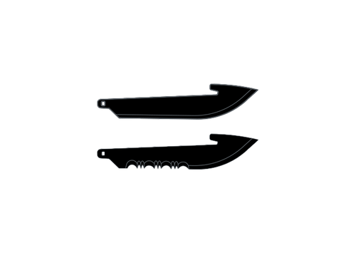 [743404232522] Outdoor Edge Rrc25k-6c 2.5" Carry Drop Blade Pack
