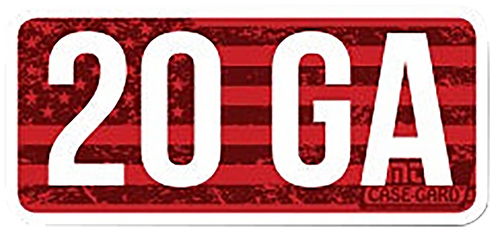 [026057320205] MTM Case-Gard Ammo Caliber Labels 20 GA