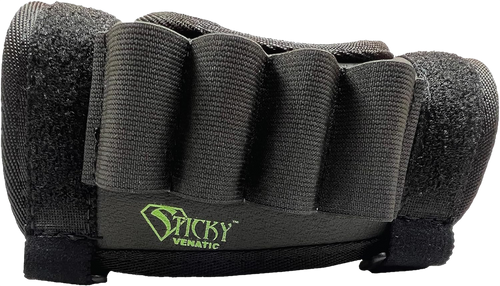 [859640007654] Sticky Holsters Venatic, Stock Pad/Riser, Fits Most Bolt/Lever Actions-Shotguns, Matte Finish, Black, Includes  Ammo Holder and D.O.P.E. Card Holder