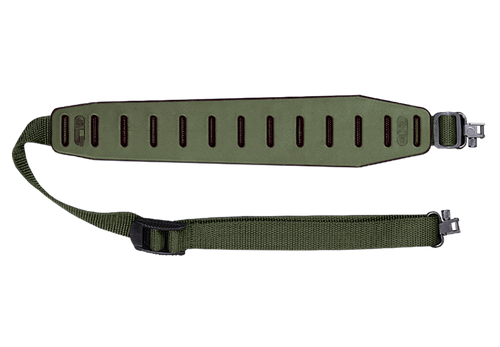 [727703500353] Quake Claw Standard 2.0, 2 Point  Sling, Olive Drab Green, Includes Hush Stalker II QD Metal Sling Swivels