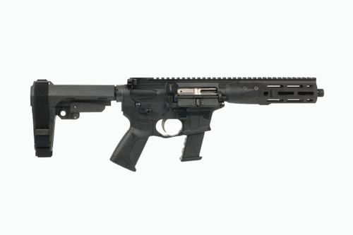 [850058027326] LWRC IC-9 9mm, 8.5" Threaded Barrel, Black, SBA3 Brace, M-Lok Handguard, 27rd