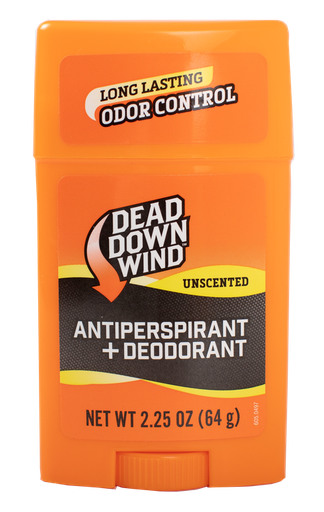 [189168000258] Dead Down Wind 1230N Antiperspirant & Deodorant Unscented Scent 2.25 oz Stick