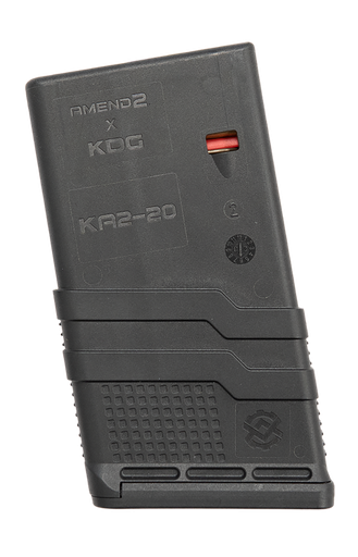 [799947619894] Amend2 Magazine, Mod 3, 762NATO, 20rd, Fits SCAR 17, Polymer, Black