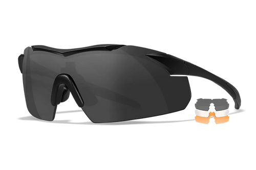 [712316011747] Wiley X Vapor Gry/clr/rust/mtblk