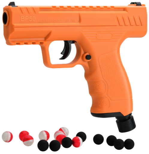 [026785060534] Beeman BP50 .50 Caliber Projectile Launcher CO2 Orange Combo