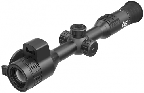 [810164391377] AGM Global Vision Adder V2 LRF, Thermal Imaging Scope, 50mm Objective, 3.5X Magnification, 30mm Maintube, 640x512 Resolution, Multiple Reticles, Black