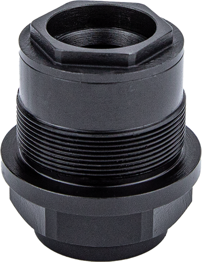 [810042342446] KGM Suppressors SMG9 3-Lug Adapter Black Nitride Steel