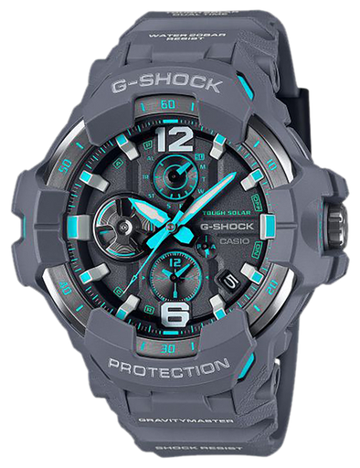 [889232373157] GShock Gravity Master Solar Gray Watch