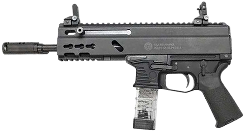 [810091157947] Grand Power Stribog SP9A1 9mm, Black Picatinny Rail, 30rd