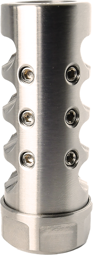 [810131791421] American Precision Arms Gen 4 Little Bastard Self Timing Stainless 5/8"x24 Threads 2.70" OAL 1" Diameter 30 Cal