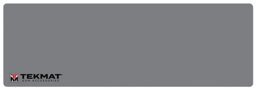 [612409971616] TekMat Cleaning Mat Gray Rubber 12" x 36" TEKMAT Logo Illustration