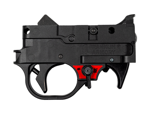 [818725013065] Franklin Armory Black Curved Trigger Drop-In Fits Ruger 10/22