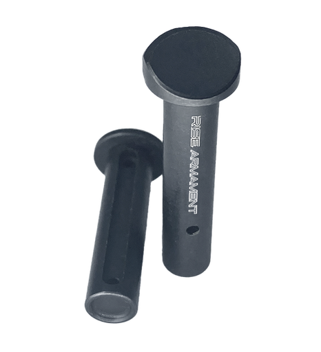 [850011713587] Rise Armament Takedown and Pivot Pins, Fits AR-15, Matte Finish, Black