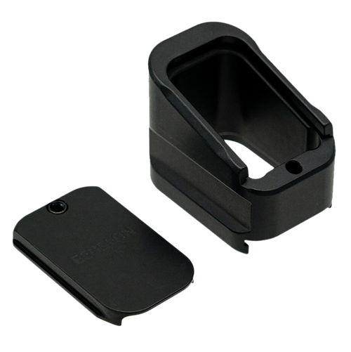 [810159260183] Shield Arms Springfield Echelon Mag Extension, Black Anodized Aluminum, 5rd