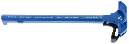 [708747545593] Strike Extended Latch Charging Handle AR-15 Blue Anodized Aluminum