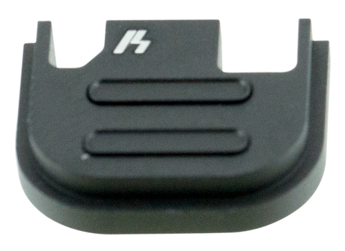 [708747545067] Strike V2 Slide Cover Plate Compatible Glock Gen1-4, Black Anodized Aluminum
