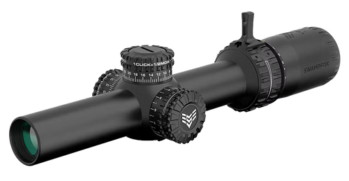 [889157001531] Swampfox Optics Arrowhead Black 1-10x24mm 30mm Tube Guerrilla Dot MIL Red Reticle