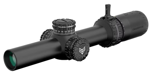 [889157001159] Swampfox Optics Arrowhead Black 1-10x24mm 30mm Tube Guerrilla Dot MOA Red Reticle