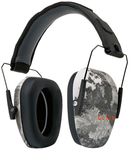 [026509078081] Allen ULTRX Shield Passive Muffs, Earmuff, NRR 23dB, Veil Tac Gray