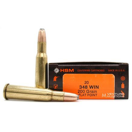 [810742021429] HSM 348 Win 200 gr, Flat Point, Interlock Standard, 20rd Box