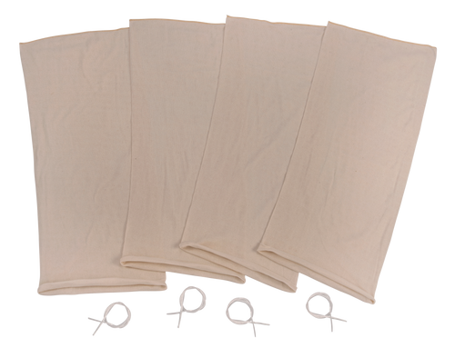 [026509063742] Allen Colorado Deluxe Elk Quarter Game Bags Natural Poly Cotton Blend 4 Bags